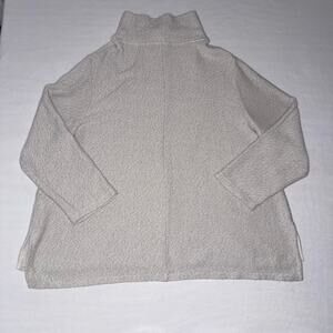 Cream Ava & Viv Pullover Mock Sweater